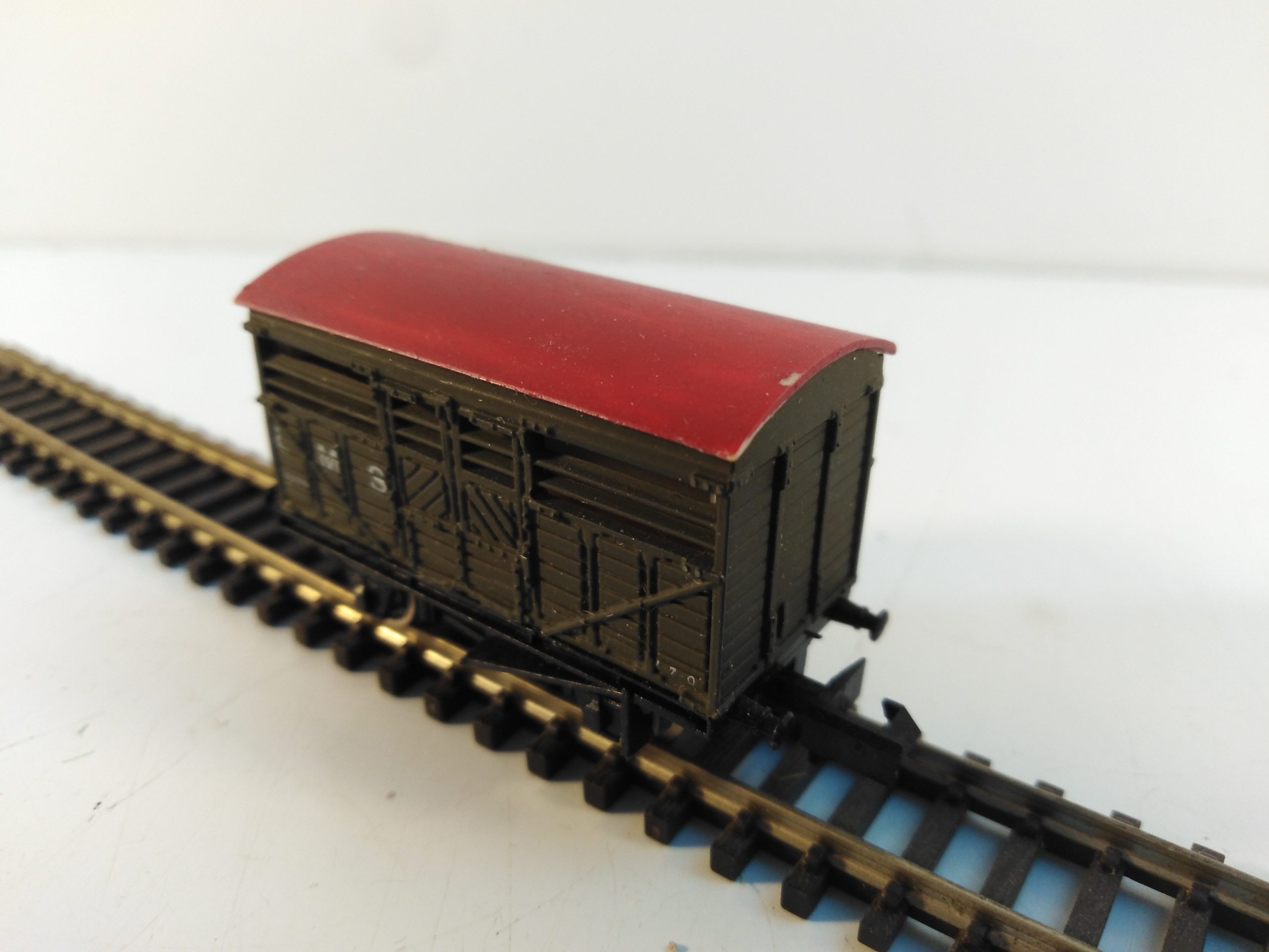 N Gauge Graham Farish Cattle Wagon Replacement Roof - Rocket Railways