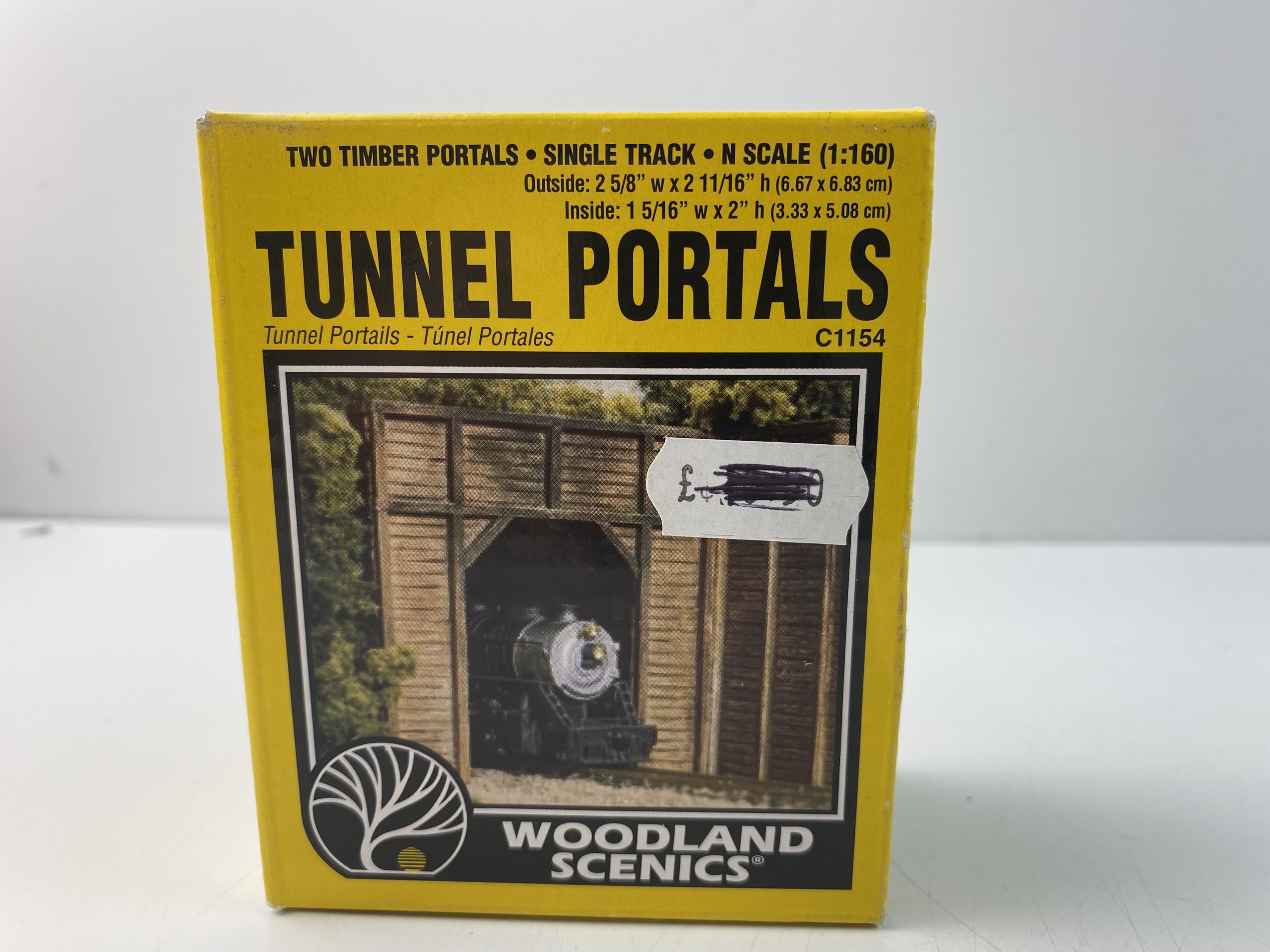 Woodland Scenics N Gauge Timber Tunnel Portals C1154 Rocket Railways