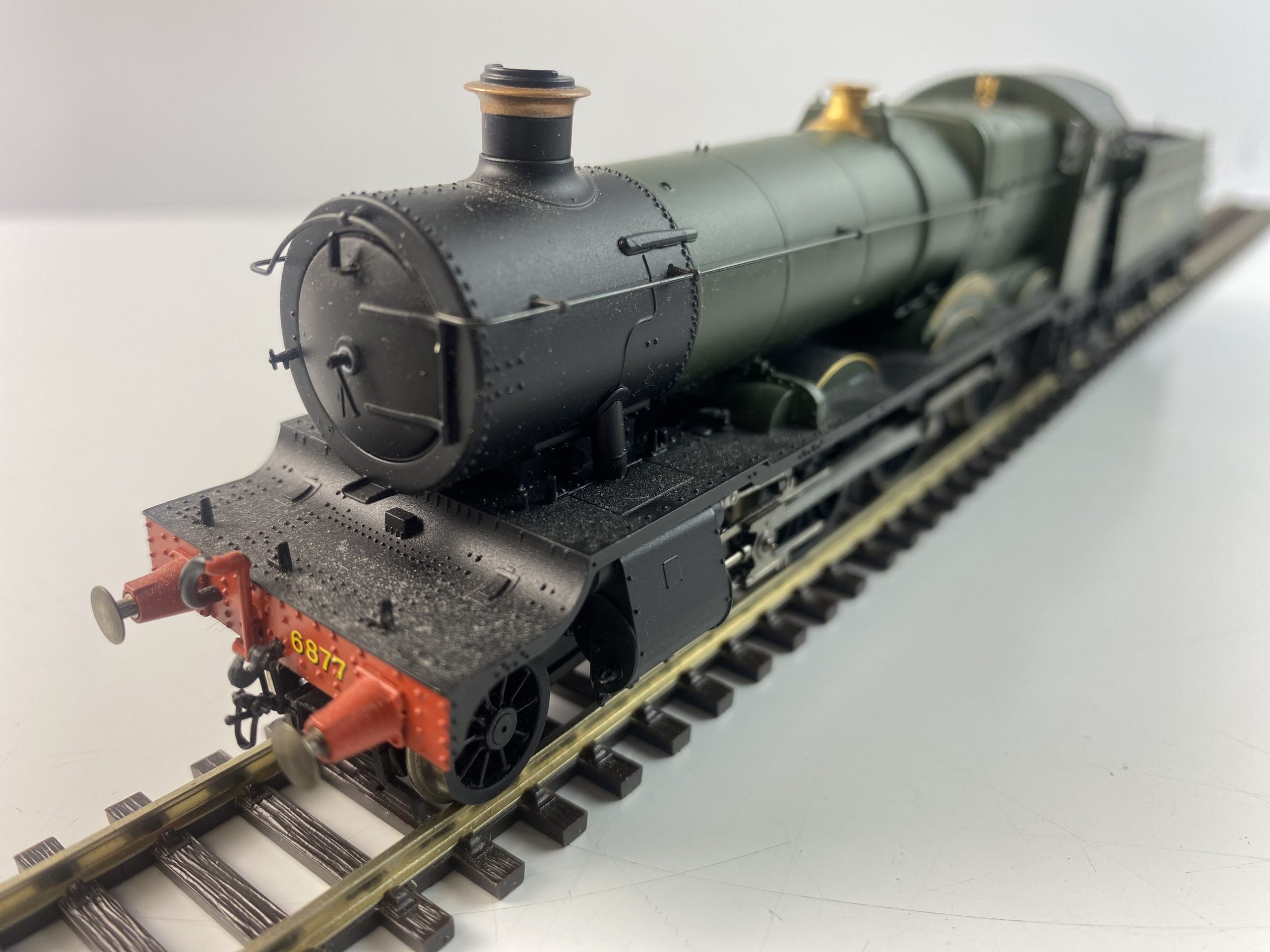 Hornby R2547 Grange Class 4 6 0 6877 Llanfair Grange In Gwr Green