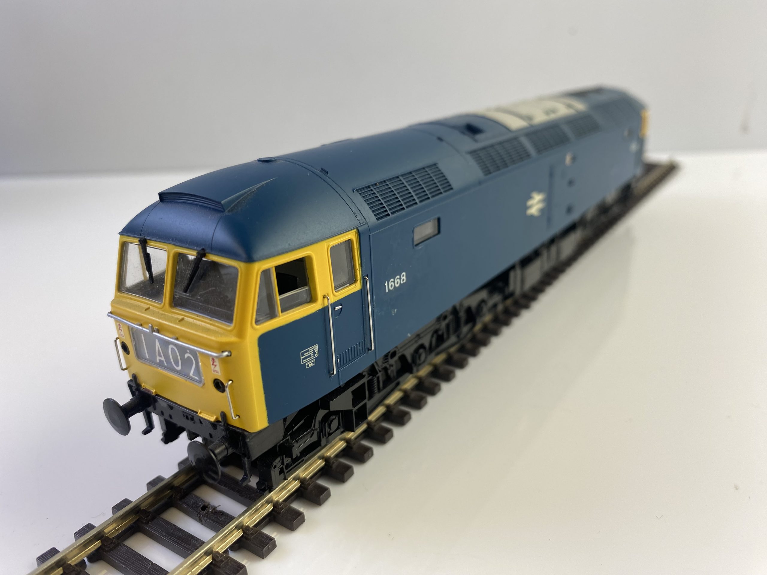 Heljan Class 47 Renumbered 1668 in BR Blue - DCC Fitted - Rocket Railways