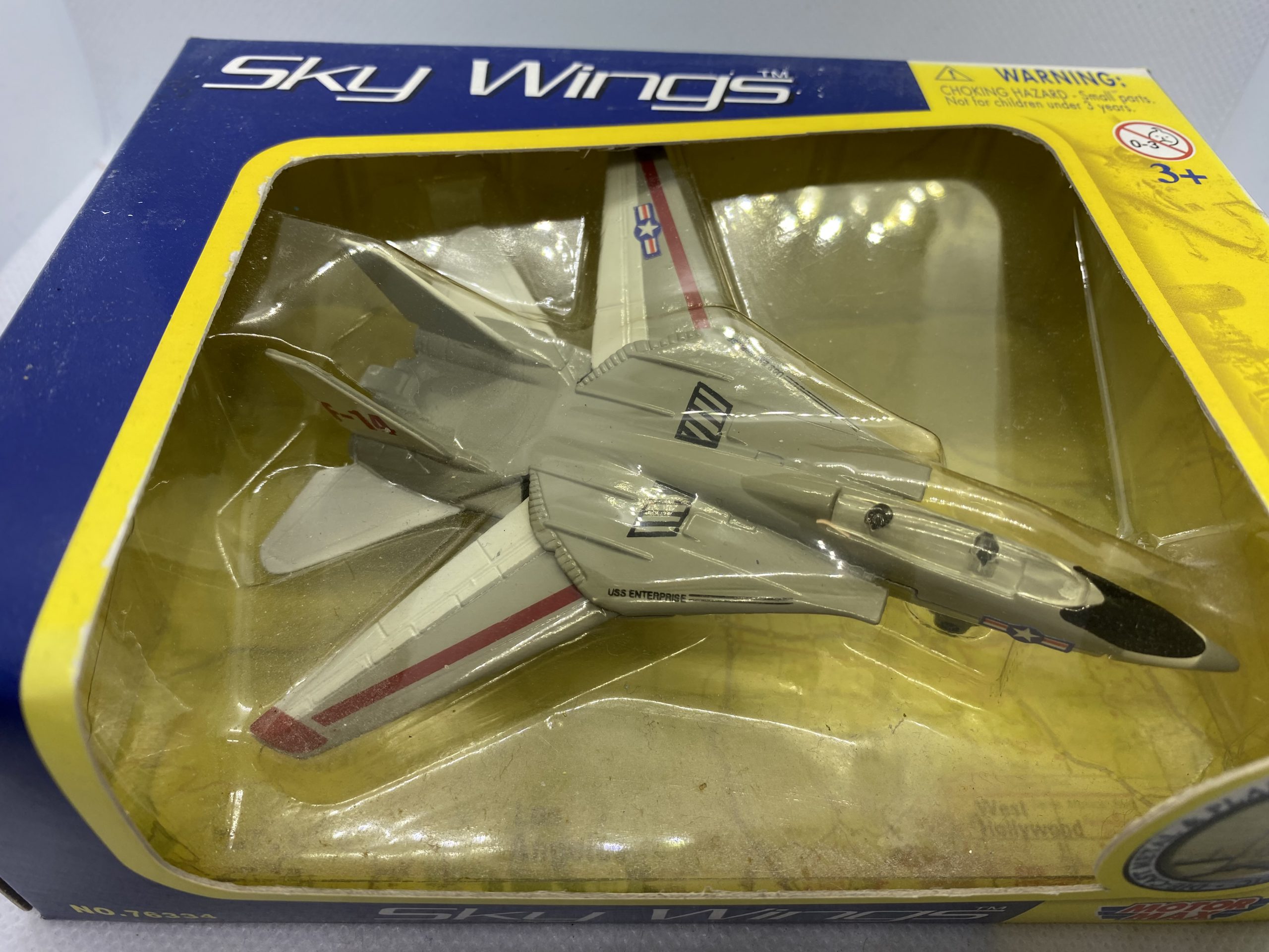 Sky Wings F-14 Tomcat Diecast Model Scale 1:100 - Rocket Railways